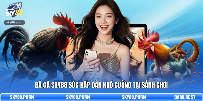 Đá gà SKY88 sức hấp dẫn khó cưỡng tại sảnh chơi