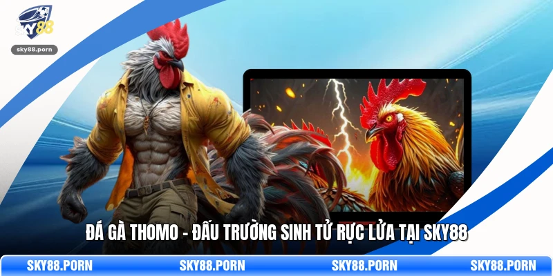 Đá Gà Thomo – Đấu Trường Sinh Tử Rực Lửa Tại SKY88
