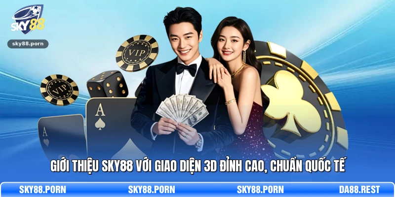 Giới thiệu SKY88 với giao diện 3D đỉnh cao, chuẩn quốc tế 
