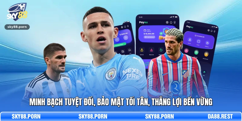 Minh bạch tuyệt đối, bảo mật tối tân, thắng lợi bền vững 