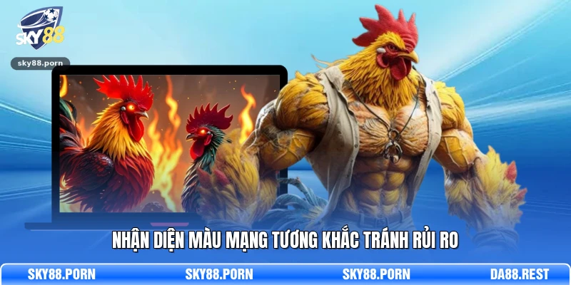 Nhận diện màu mạng tương khắc tránh rủi ro