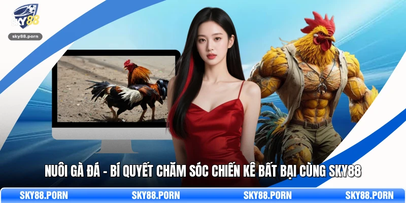 Nuôi Gà Đá - Bí Quyết Chăm Sóc Chiến Kê Bất Bại Cùng SKY88