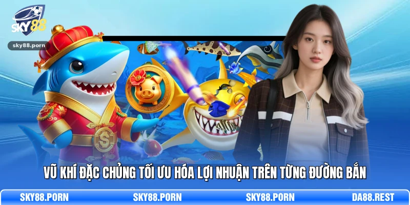 Vũ khí đặc chủng tối ưu hóa lợi nhuận trên từng đường bắn 
